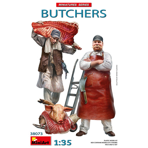 MiniArt 1/35 Butchers Plastic Model Kit