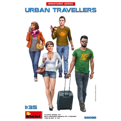 MiniArt 1/35 Urban Travellers  Plastic Model Kit