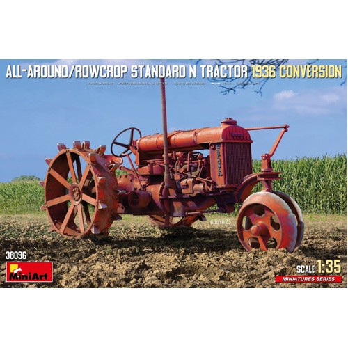 MiniArt 1/35 All-Around/Rowcrop Standard N Tractor 1936 Conversion Plastic Model Kit