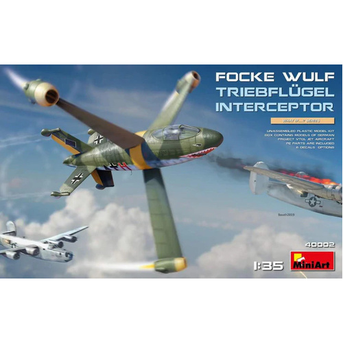 MiniArt 1/35 Focke-Wulf Triebflugel Interceptor Plastic Model Kit