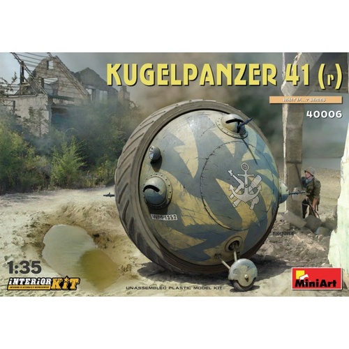 MiniArt 1/35 Kugelpanzer 41( r ). Interior Kit Plastic Model Kit