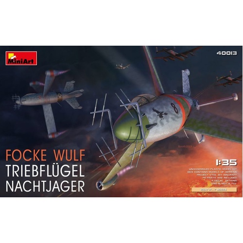 MiniArt 1/35 Focke Wulf Triebflugel Nachtjager Plastic Model Kit