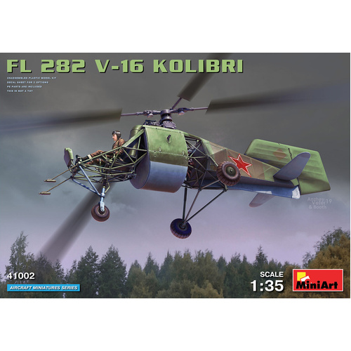 MiniArt 1/35 Fl 282 V-16 Kolibri Plastic Model Kit