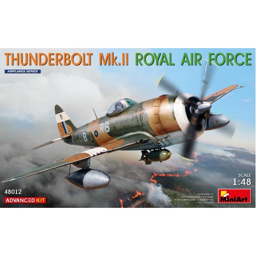 MiniArt 1/48 Thunderbolt Mk.II. Royal Air Force. Advanced Kit Plastic Model Kit