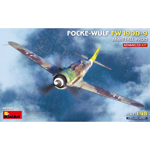 MiniArt 1/48 Focke-Wulf Fw 190D-9. Mimetall Prod. Advanced Kit Plastic Model Kit