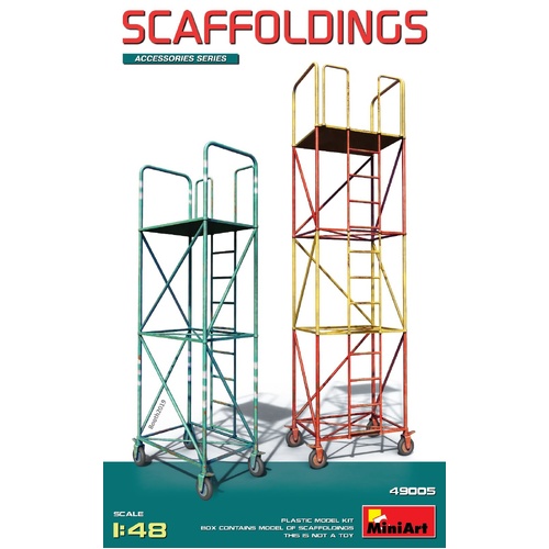 MiniArt 1/48 Scaffoldings Plastic Model Kit