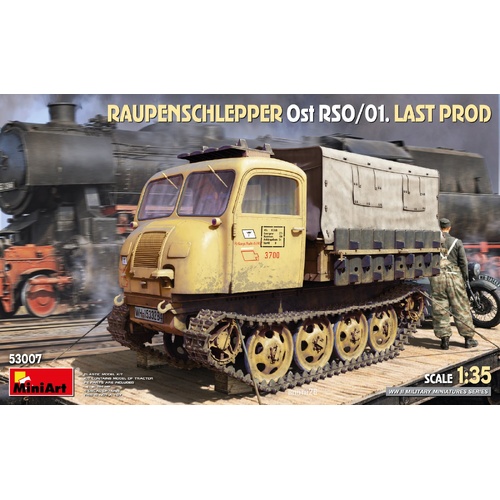 MiniArt 1/35 Raupenschlepper Ost RSO/01. Last Prod Plastic Model Kit