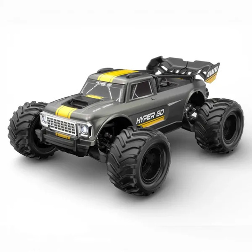 MJX 1/10 HyperGo 4WD Brushless RC Truck (Grey) (Includes Battery & Charger)