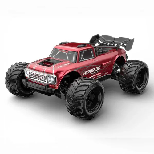 MJX 1/10 HyperGo 4WD Brushless RC Truck (Red) (Includes Battery & Charger)