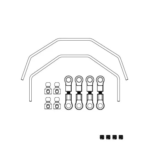 MJX Front & Rear Anti-Roll Bar