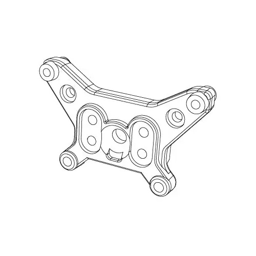 MJX Front Shock Absorber Bracket