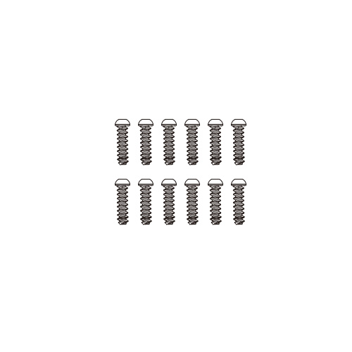 MJX Screw 2.6x8mm (12pcs) [14207/14208]