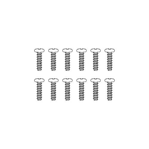 MJX Round Head Screws (12pcs) [M23635]