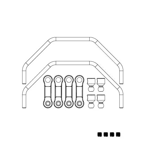 MJX Front / Rear Anti-Roll Bar