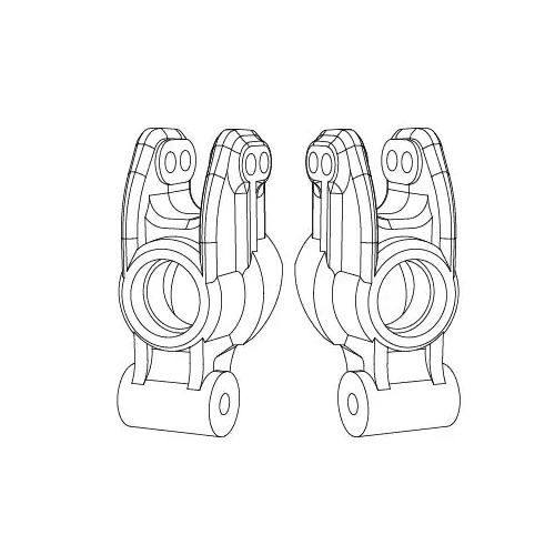 MJX Rear Hub Carrier