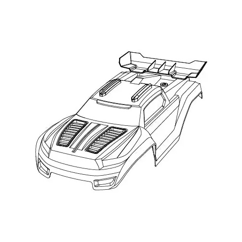 MJX Body Shell Assembly