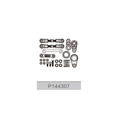 MJX Steering Linkage Assembly [14207/14208]