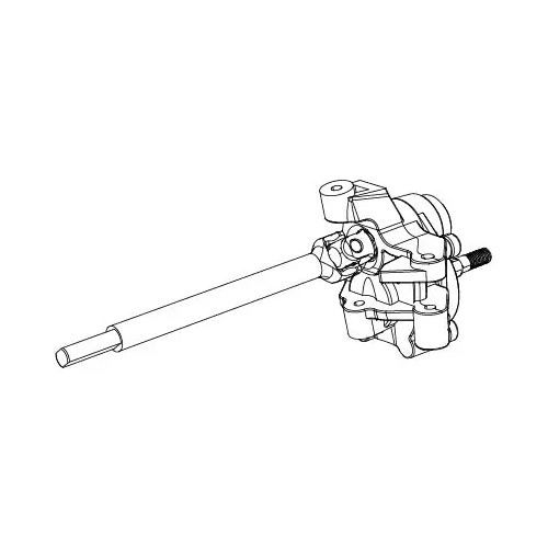MJX Left Front Portal Axle Assembly [H8H]