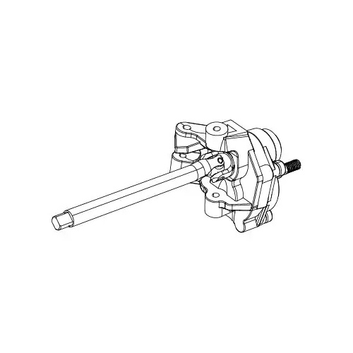 MJX Right Front Portal Axle Assembly [H8H]