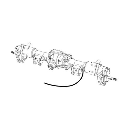MJX Rear Axle Assembly