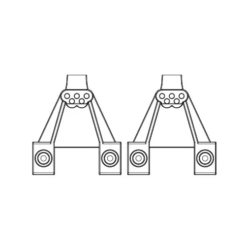 MJX Rear Shock Mount [H8H]