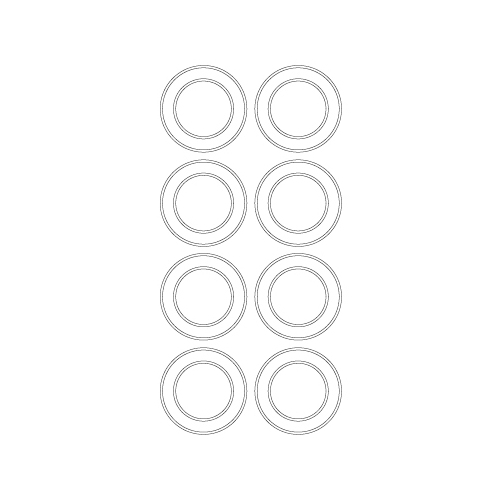 MJX Ball Bearings (8 pcs) [14207/14208]