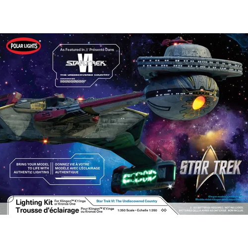 Polar Lights 1/350 Star Trek 6: The Undiscovered Country Klingon K'ronos-1 Photoetch Set
