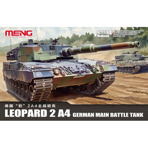 Meng 1/72 German Main Battle Tank Leopard 2A4 Plastic Model Kit