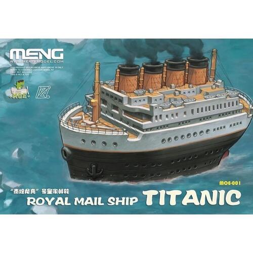 Meng Royal Mail Ship Titanic (Cartoon Model) Plastic Model Kit