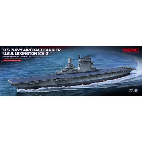Meng 1/700 U.S. Navy Aircraft Carrier U.S.S. Lexington (CV-2) Plastic Model Kit
