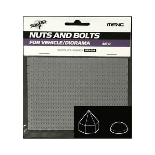 Meng 1/35 Nuts And Bolts For Vehicle/Diorama Set D