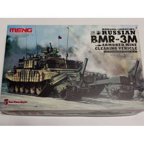 Meng 1/35 Russian BMR-3M Armored Mine Clearing Vehicle Plastic Model Kit