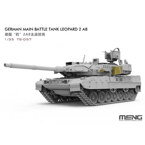 Meng 1/35 German Main Battle Tank Leopard 2A8 Plastic Model Kit