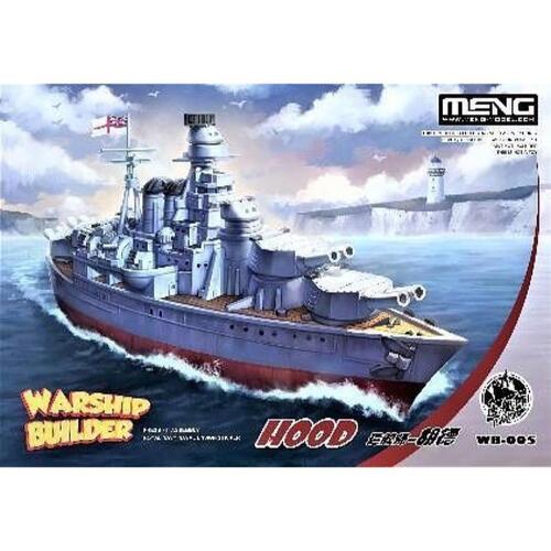 Meng Warship Builder Hood (Cartoon Model) Plastic Model Kit