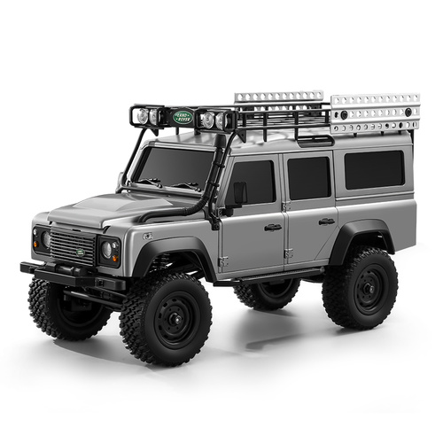 MN Model 1/18 Land Rover Defender RTR RC Crawler (Grey)