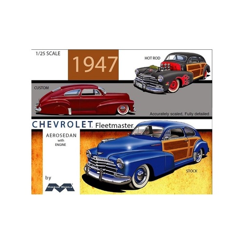 Moebius 1/25 1947 Chevy Aero Sedan Plastic Model Kit