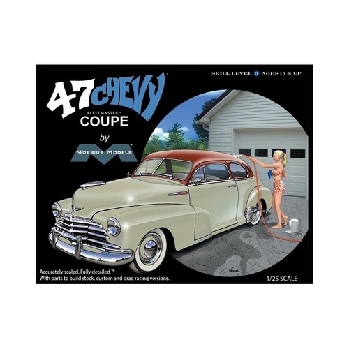 Moebius 1/25 1947 Chevy Coupe Plastic Model Kit