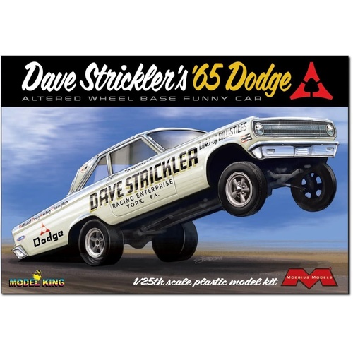 Moebius 1/25 1965 Dodge AWB Funny Car Strickler Plastic Model Kit