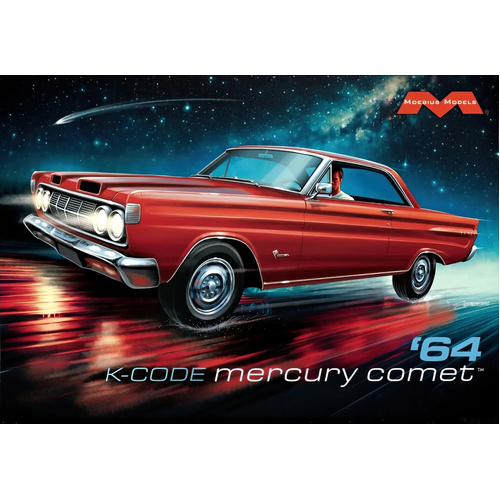 Moebius 1/25 1964 K-Code Mercury Comet Plastic Model Kit