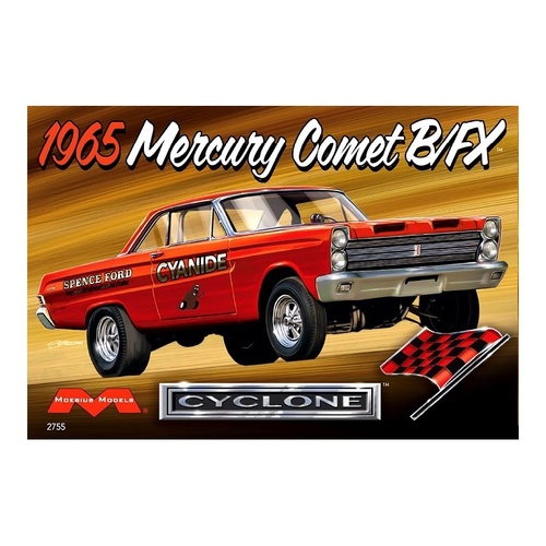 Moebius 1/25 1965 Mercury Comet B/FX Plastic Model Kit