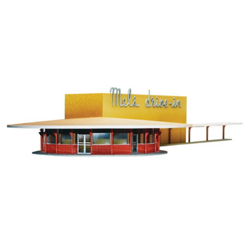 Moebius Mel's Drive In Finished Plastic Model Kit