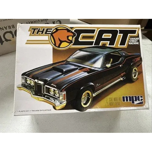MPC 1/25 1973 Mercury Cougar "The Cat" Plastic Model Kit