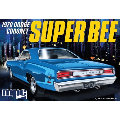 MPC 1/25 1970 Dodge Coronet Super Bee Plastic Model Kit