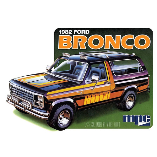 MPC 1/25 1980 Ford Bronco Plastic Model Kit