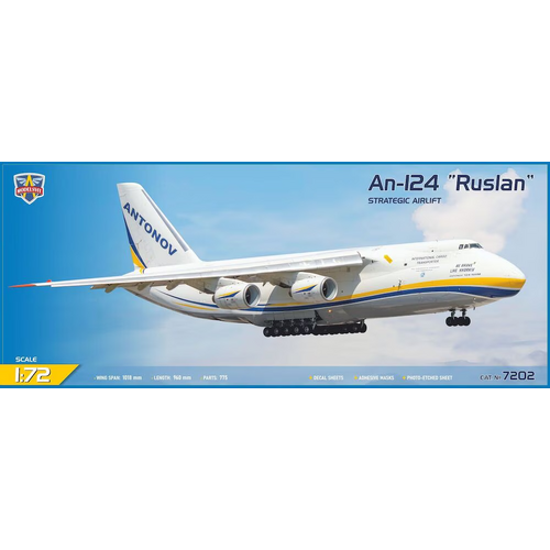 ModelSvit 1/72 An-124 "Ruslan" Plastic Model Kit