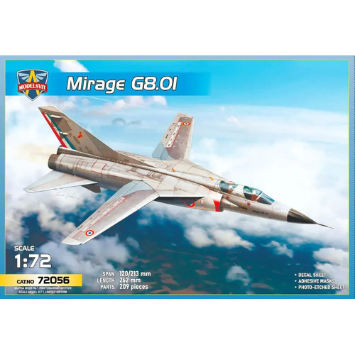 ModelSvit 1/72 Mirage G8-01 Plastic Model Kit