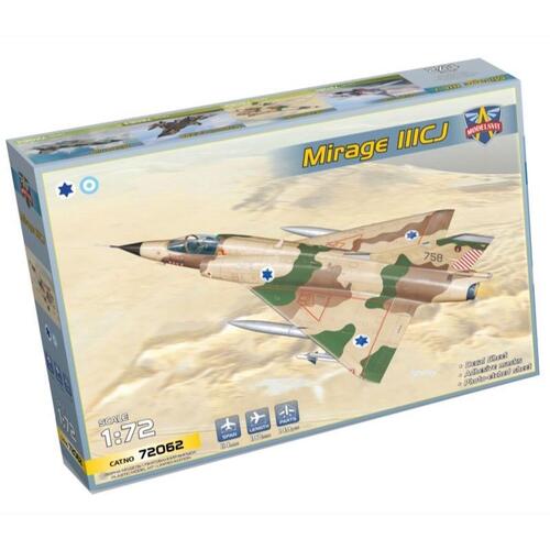 Modelsvit 1/72 Mirage IIICJ "Shahak" interceptor Plastic Model Kit