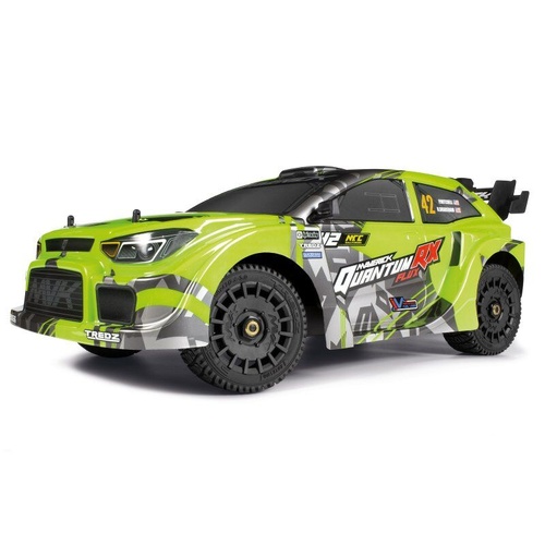 Maverick QuantumRX Rally Car Body - Fluoro Green [150364]