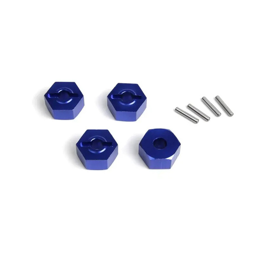 Maverick Aluminium 14mm Hex Hub Set (Blue/4pcs)