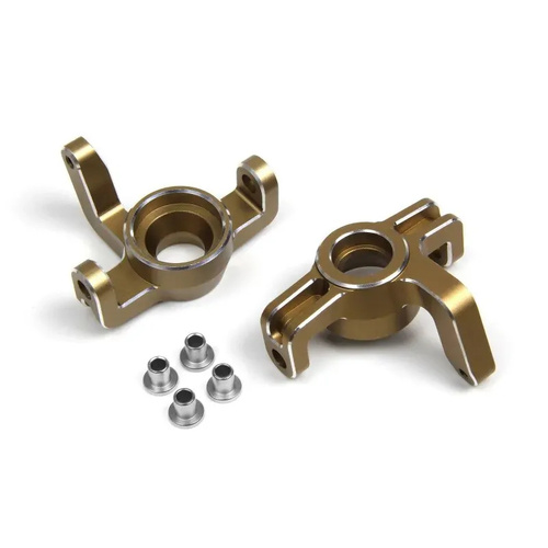Maverick Aluminium Steering Spindle Set (Gold/Left/Right)